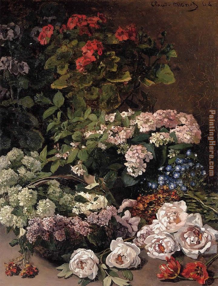 Claude Monet Spring Flowers